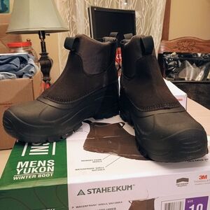 Staheekum Men's Yukon Waterproof Boots - Black